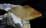 Gemmy, Twinned Calcite With Sphalerite - Elmwood #33802-2